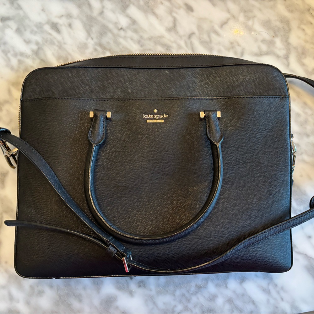 Kate spade leather laptop bag